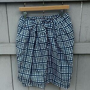 Paul Smith Blue and White Gingham Skirt Rockabilly Pinup Retro Picnic Vibes 44